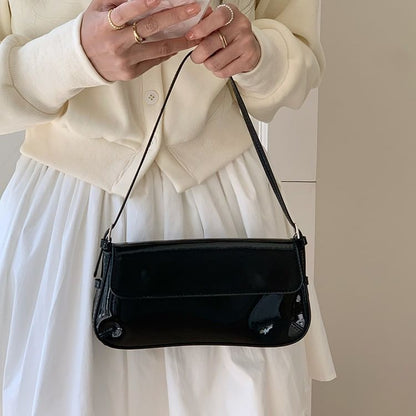 Shoulder Flap Patent Bag