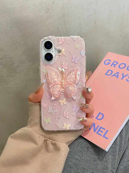 Butterfly Phone Case Strap Decoration Adhesive / Set