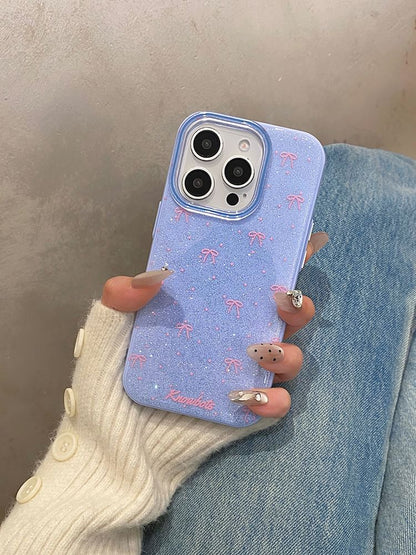 Bow Phone Case Glitter