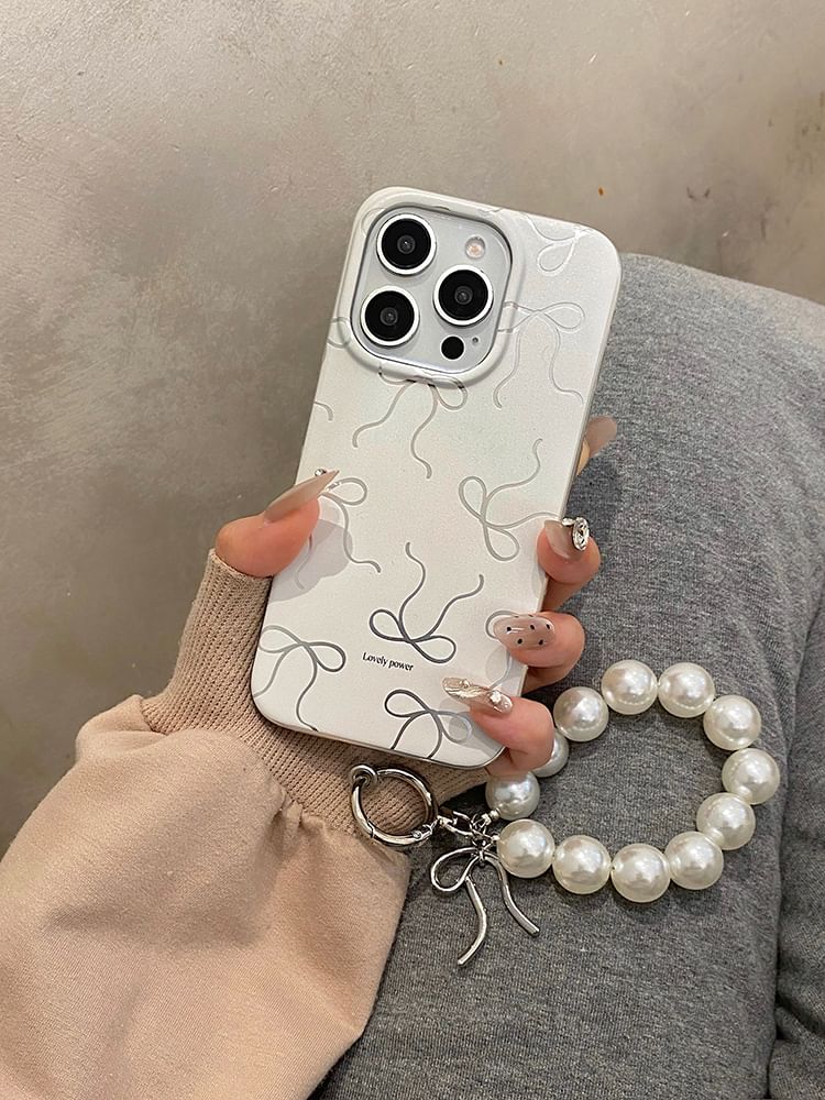 Bow Strap Set Phone Case /