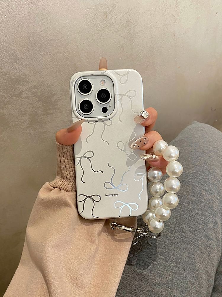 Bow Strap Set Phone Case /