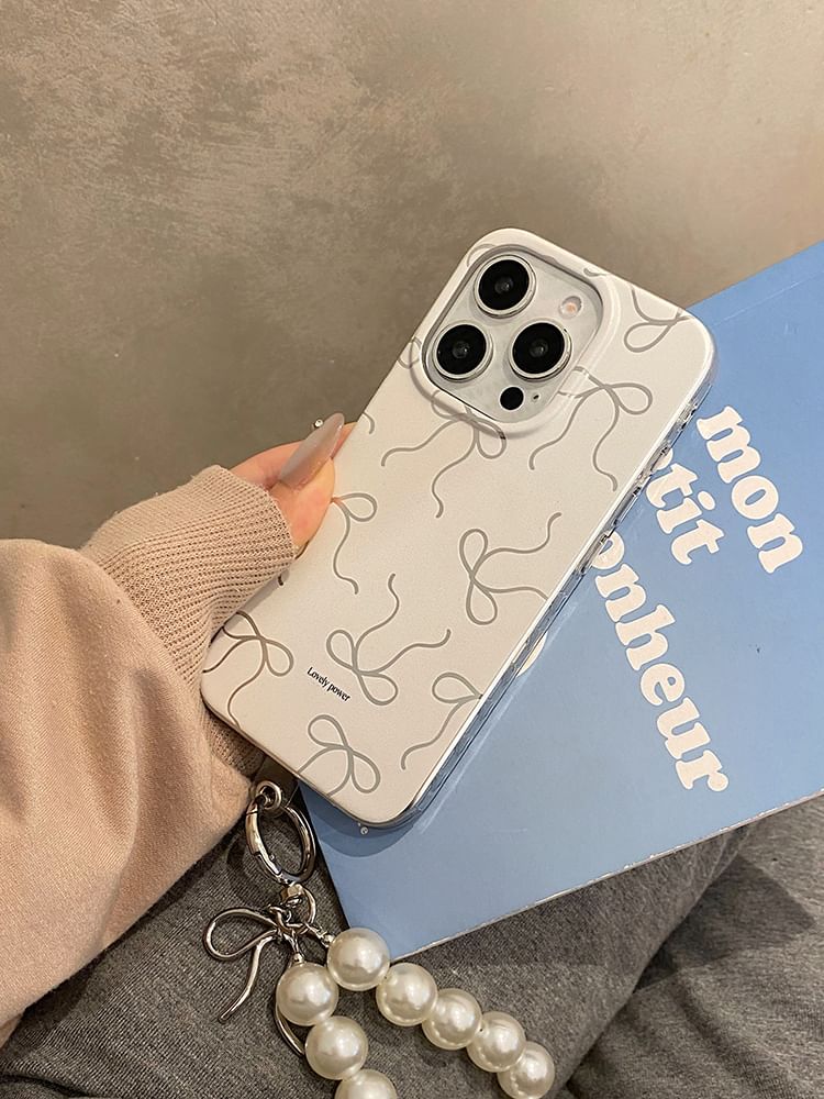 Bow Strap Set Phone Case /