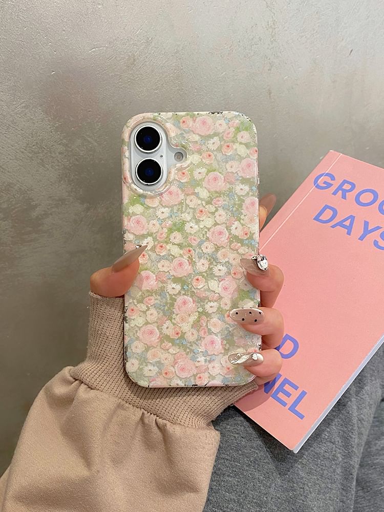 / Floral Set Phone Case Strap