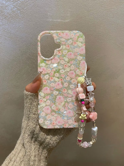 / Floral Set Phone Case Strap
