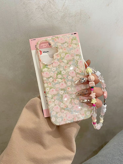 / Floral Set Phone Case Strap