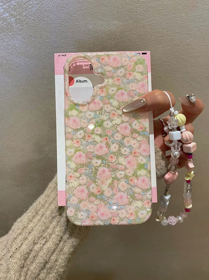 / Floral Set Phone Case Strap