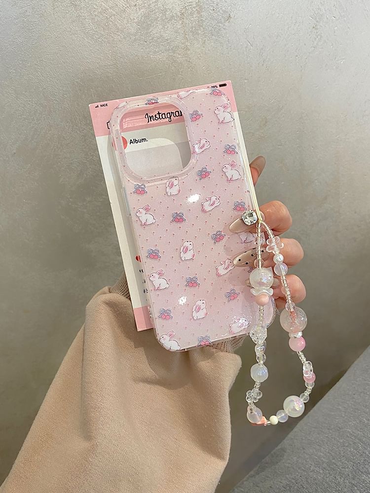Set Case Strap Phone Rabbit /