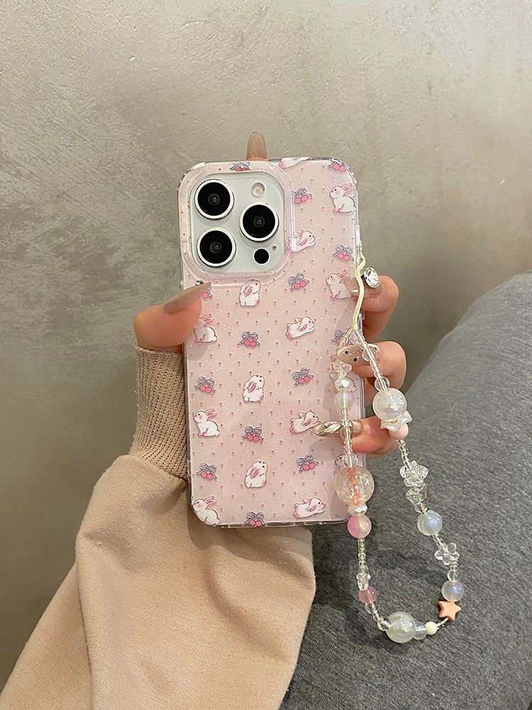 Set Case Strap Phone Rabbit /