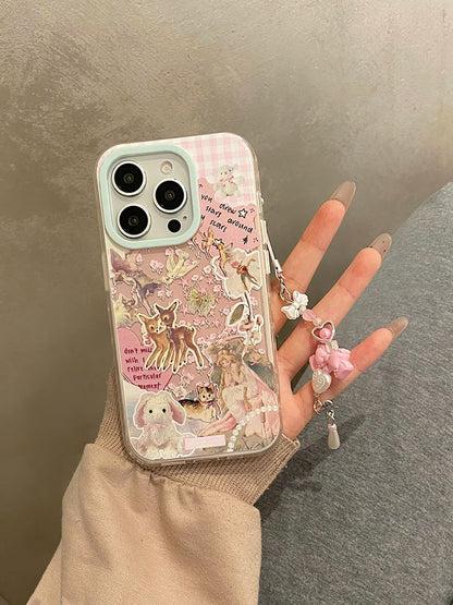 / Set Strap Case Phone Animal