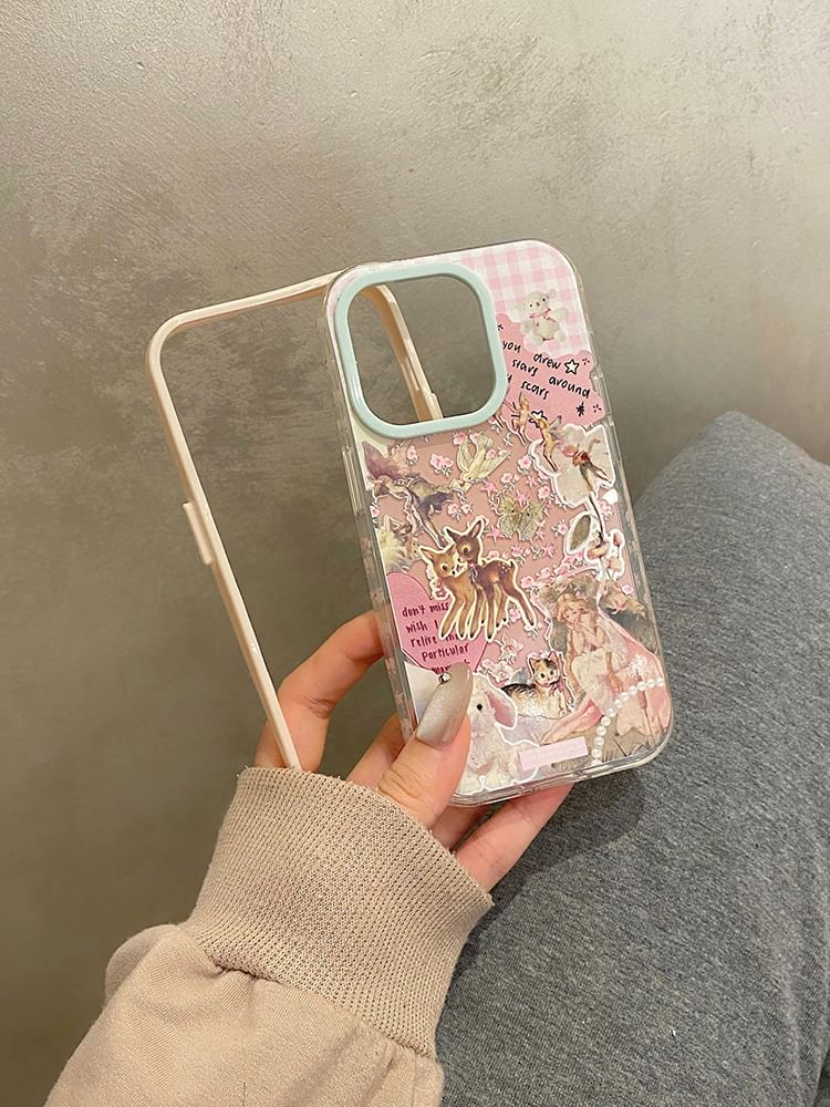 / Set Strap Case Phone Animal