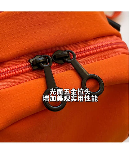 Plain Panel Crossbody Bag