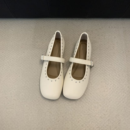 Shoes Jane Plain Mary Studded