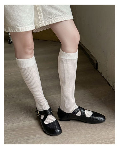 Jane Mary Strap Shoes Cross