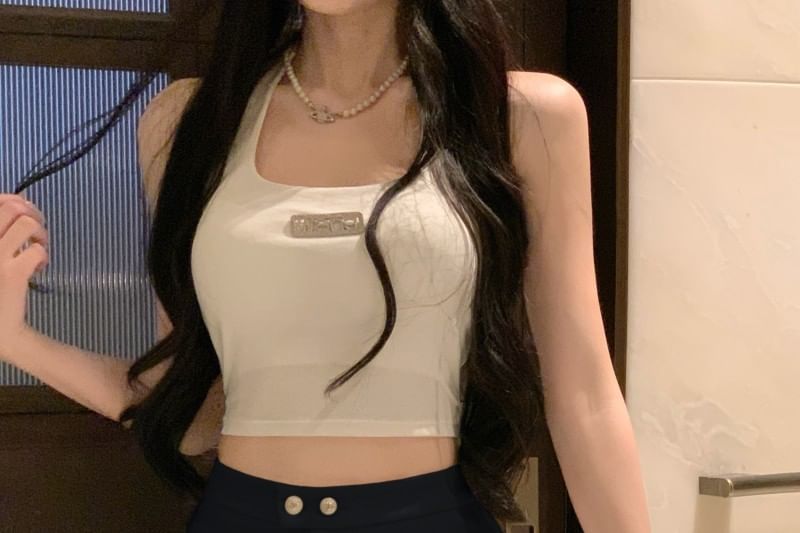 High Waist Pants Plain Hot