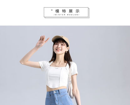 Waist Denim Midi A-Line High Skirt