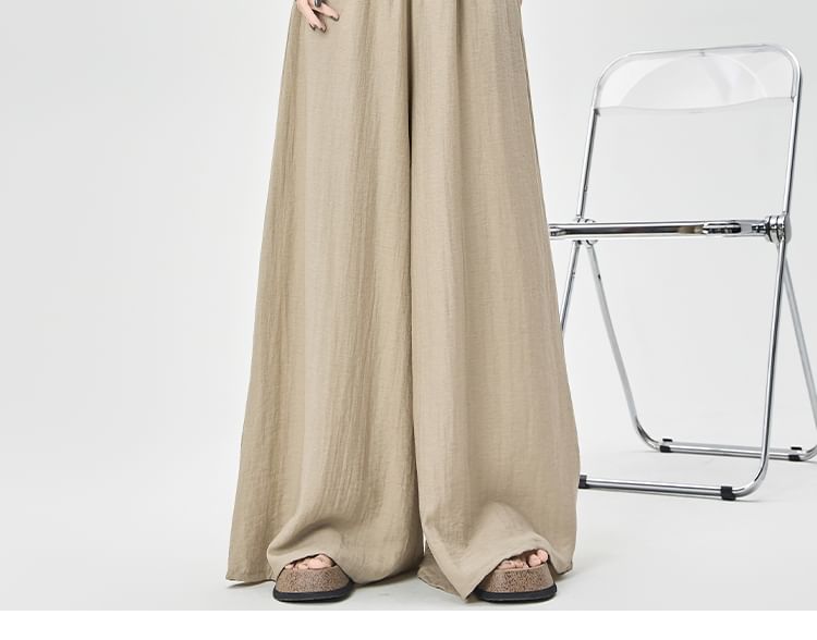 High (Various Plain Culottes Waist Designs)