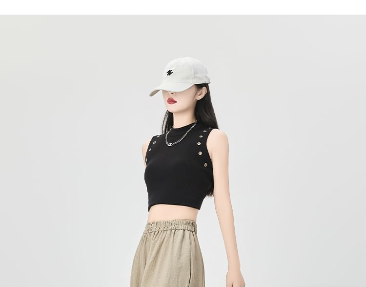 High (Various Plain Culottes Waist Designs)