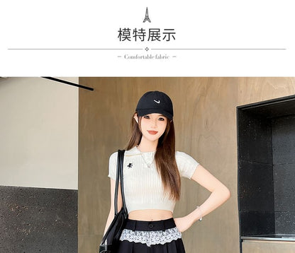 Designs) (Various Lace Pants Leg Wide High Dress Waist Panel