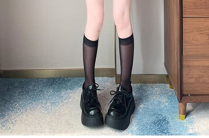 Mini Skort High Waist Pencil Plain