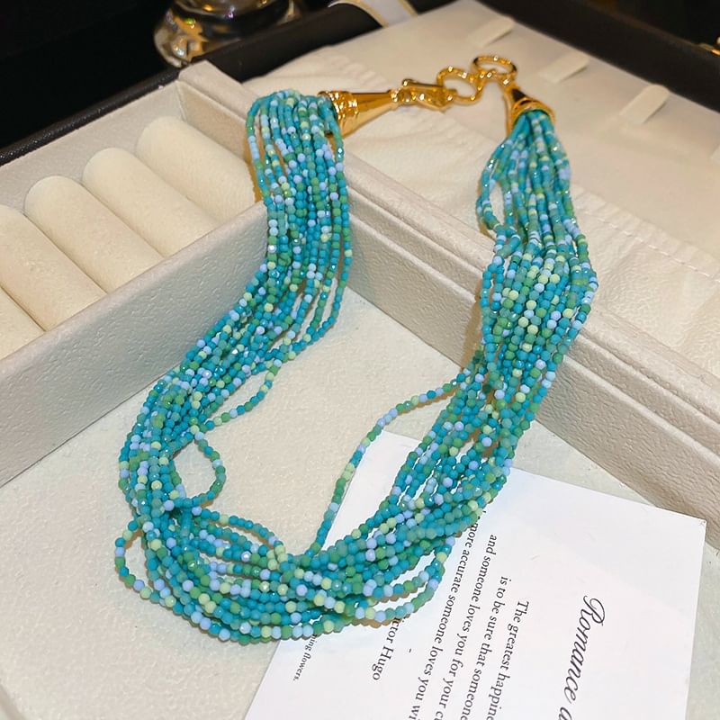 Designs) Necklace (Various Faux / Alloy Gemstone