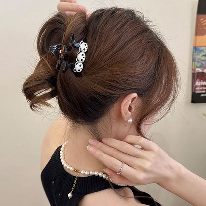 Hair (Various Claw Designs) Panda Clip