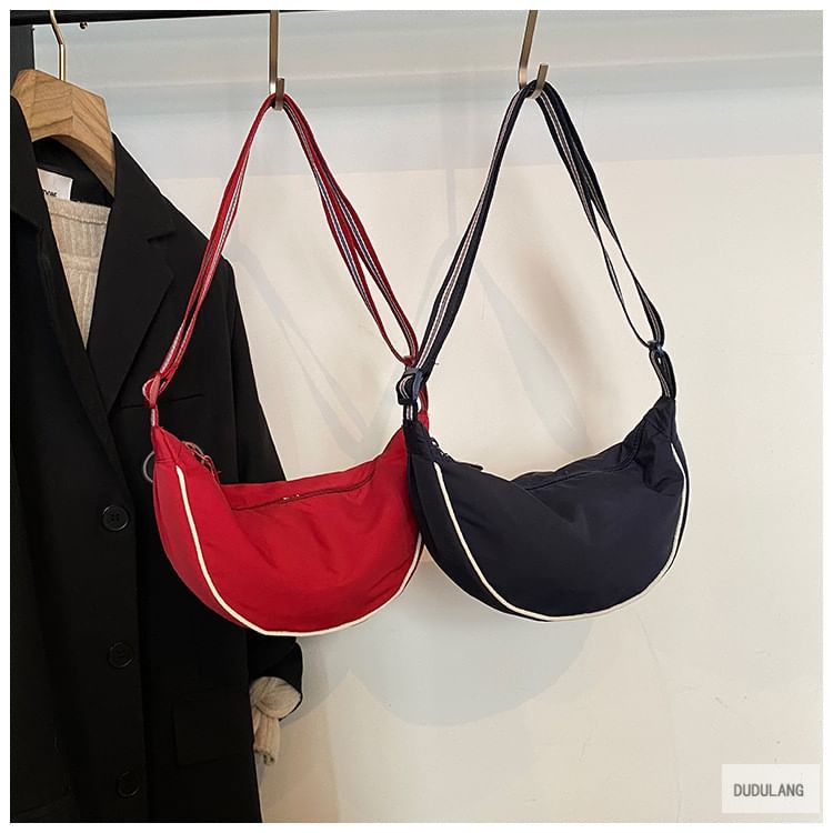 Contrast Bag Crossbody Trim