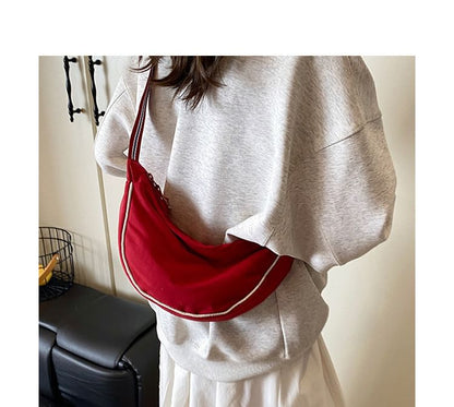 Contrast Bag Crossbody Trim