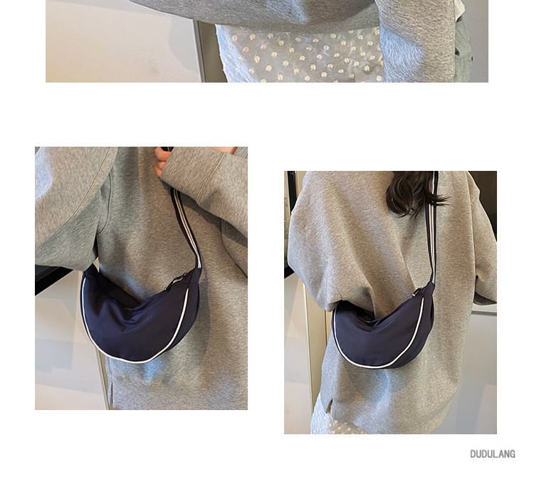 Contrast Bag Crossbody Trim