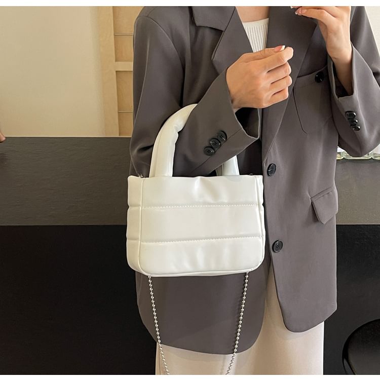 Top Bucket Handle Plain Bag