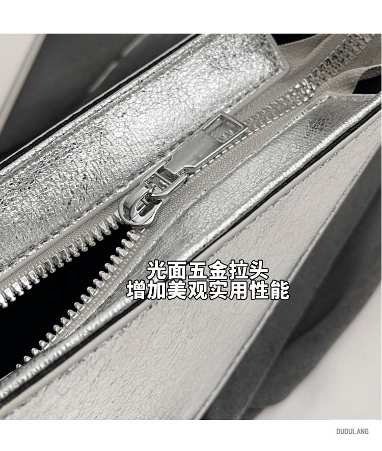 Bag Velvet Heart Hand Rhinestone