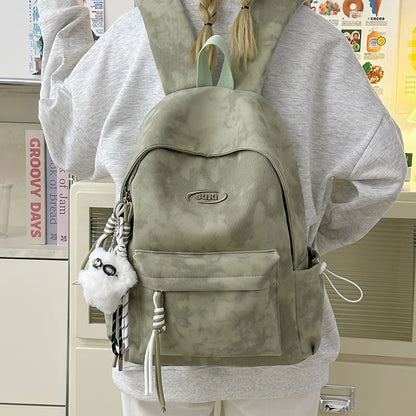 Tie Nylon Dye Laptop Backpack
