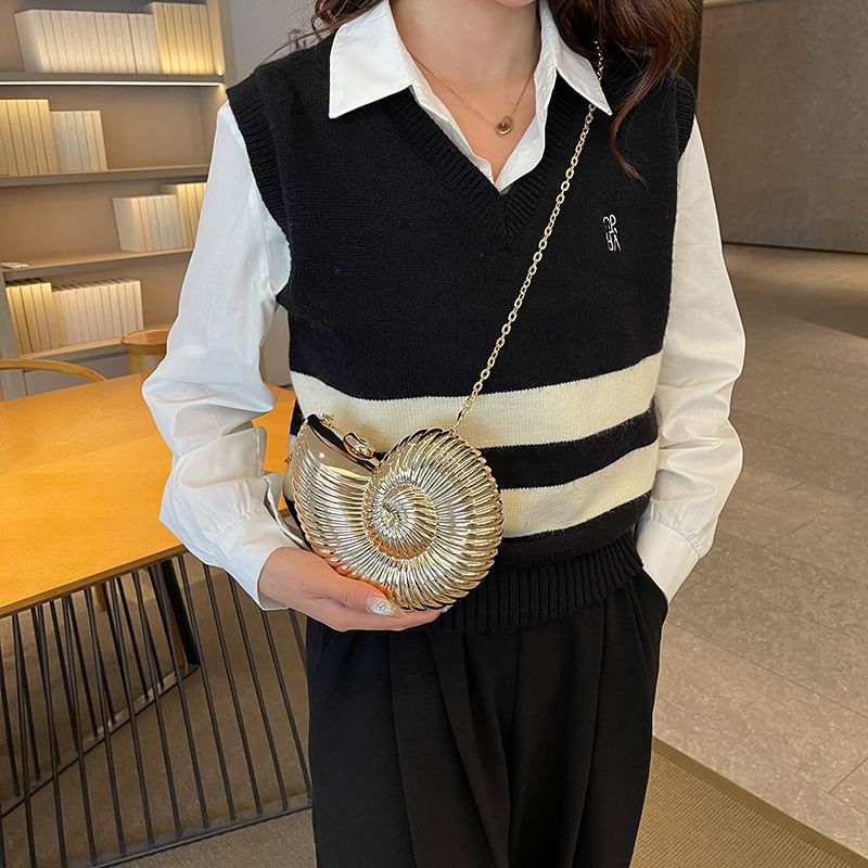 Chain Evening Shell Bag Strap