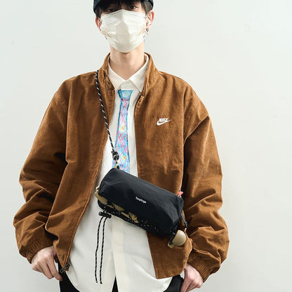 Nylon Bag Plain Crossbody