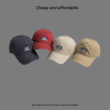 Applique Label Cap