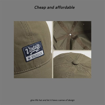 Applique Label Cap