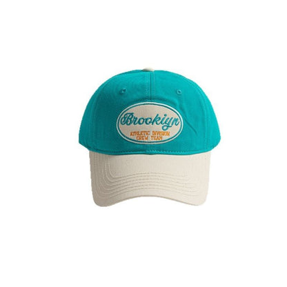 Letter Cap Two-Tone Embroidered