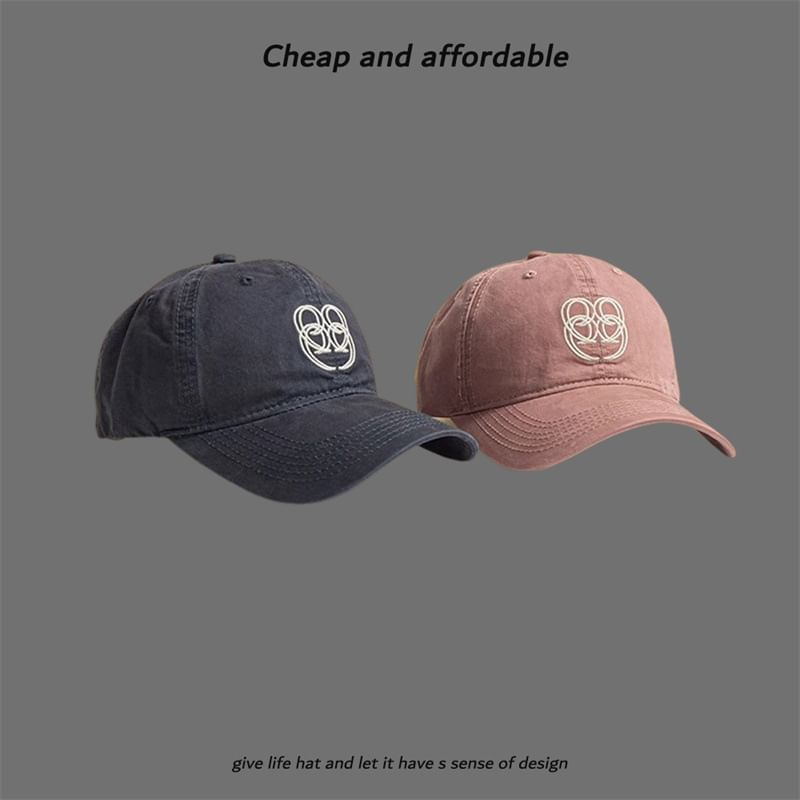 Letter Embroidered Cap