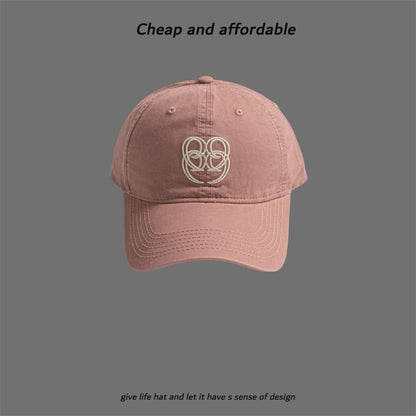 Letter Embroidered Cap