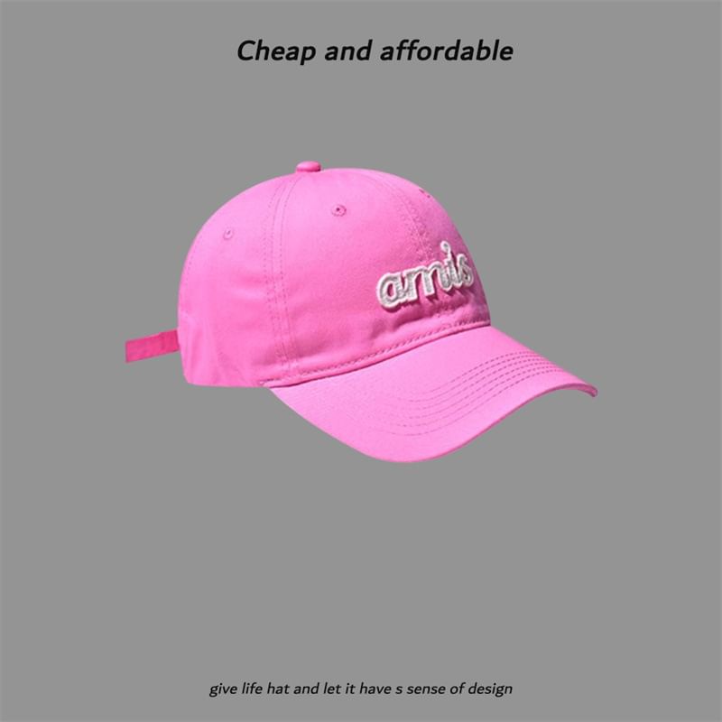 Cap Letter Embroidered