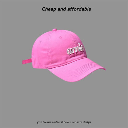 Cap Letter Embroidered