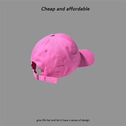 Cap Letter Embroidered