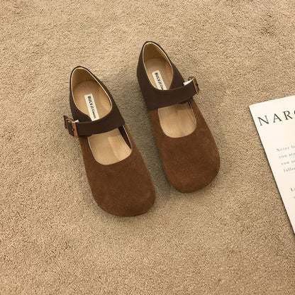 Plain Jane Flats Mary Buckled