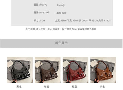 Leather Faux Multi-Pocket Backpack