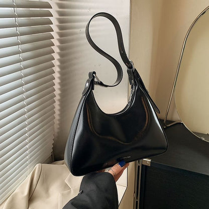 Faux Bag Leather Lettering Tote