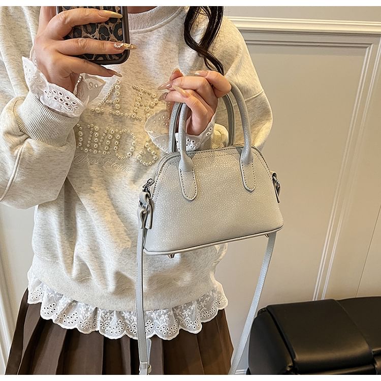 Leather Crossbody Bag Faux