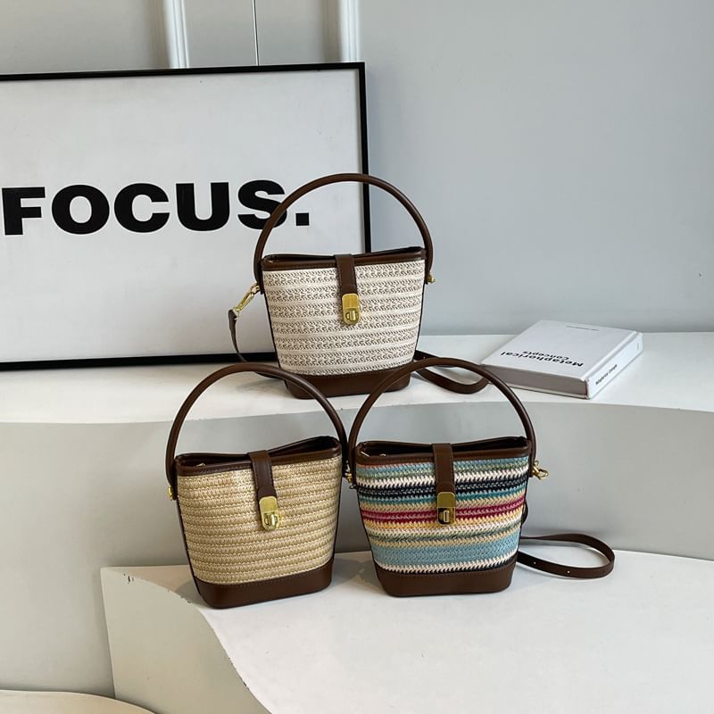 Bag Bucket Striped