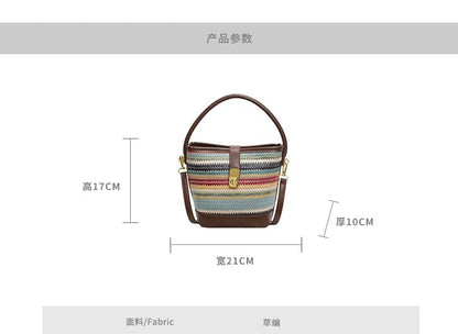 Bag Bucket Striped