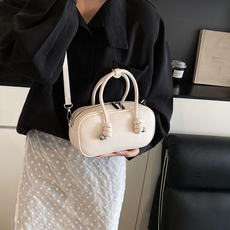 Leather Bag Faux Crossbody