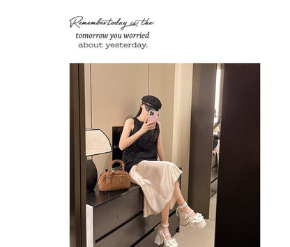 Platform Chunky Shoes Bow Mary Jane Heel