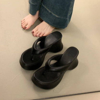 Flops Wedge Flip Heel Platform